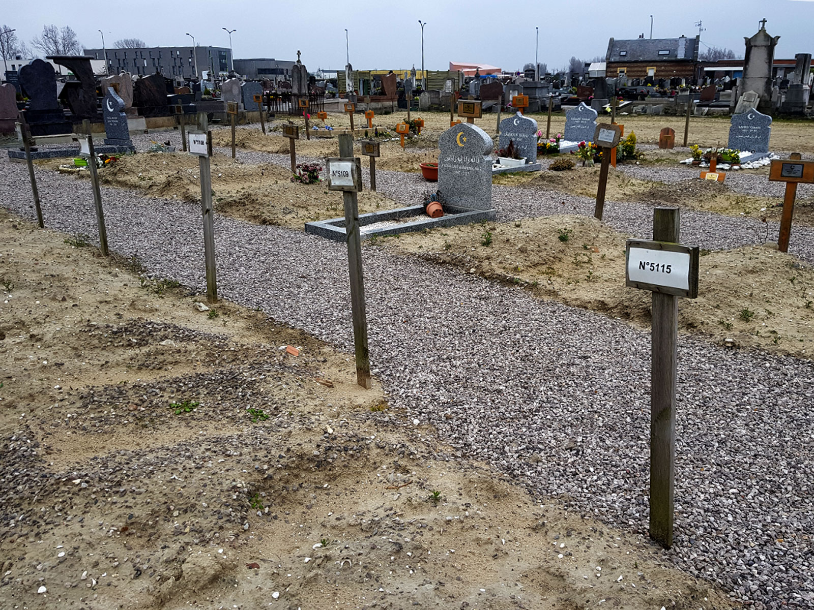 Refugee Rights Europe Calais March 2019 Graves
